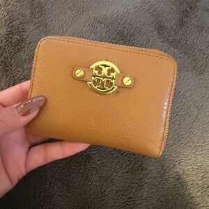 Tory Burch Key Ring wallet - Tan/Brown